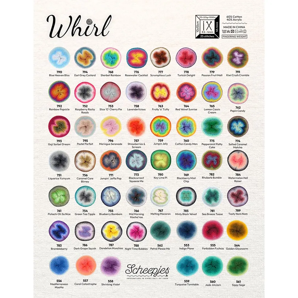 Pattern portfolio Whirl NL