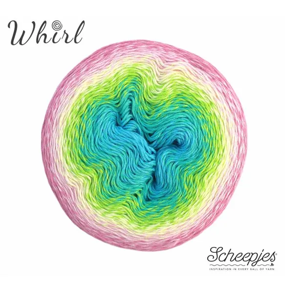 Whirl 768 Sherbet Rainbow